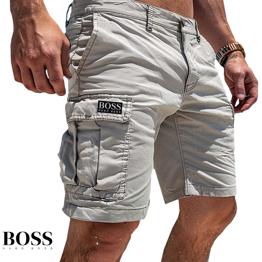 BОЅЅ - Summit Luxe Cotton Utility Shorts