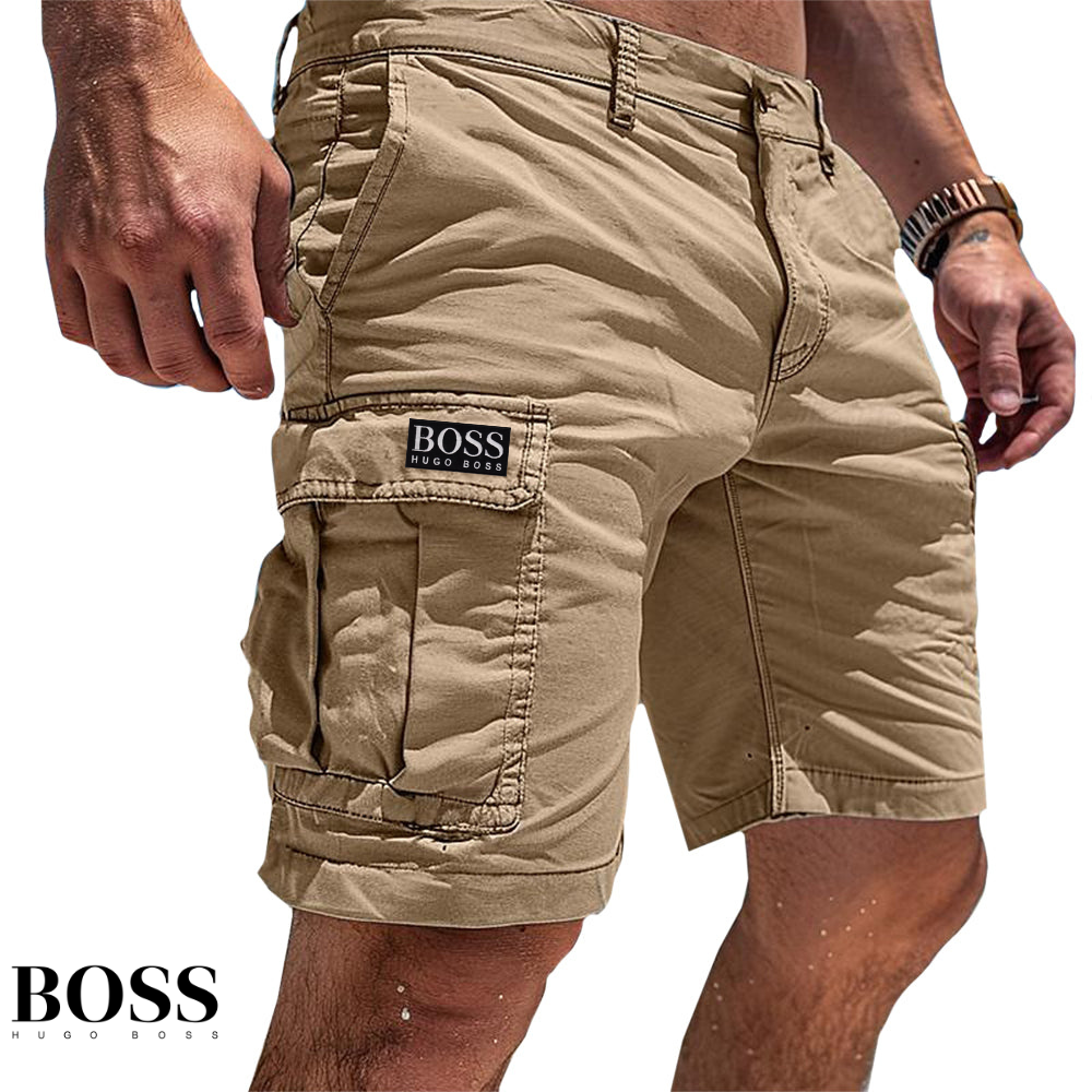 BОЅЅ - Summit Luxe Cotton Utility Shorts
