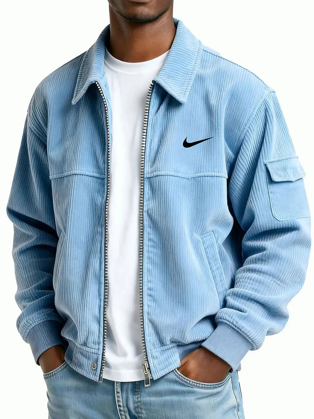 NK | Loose Zipper Jacket