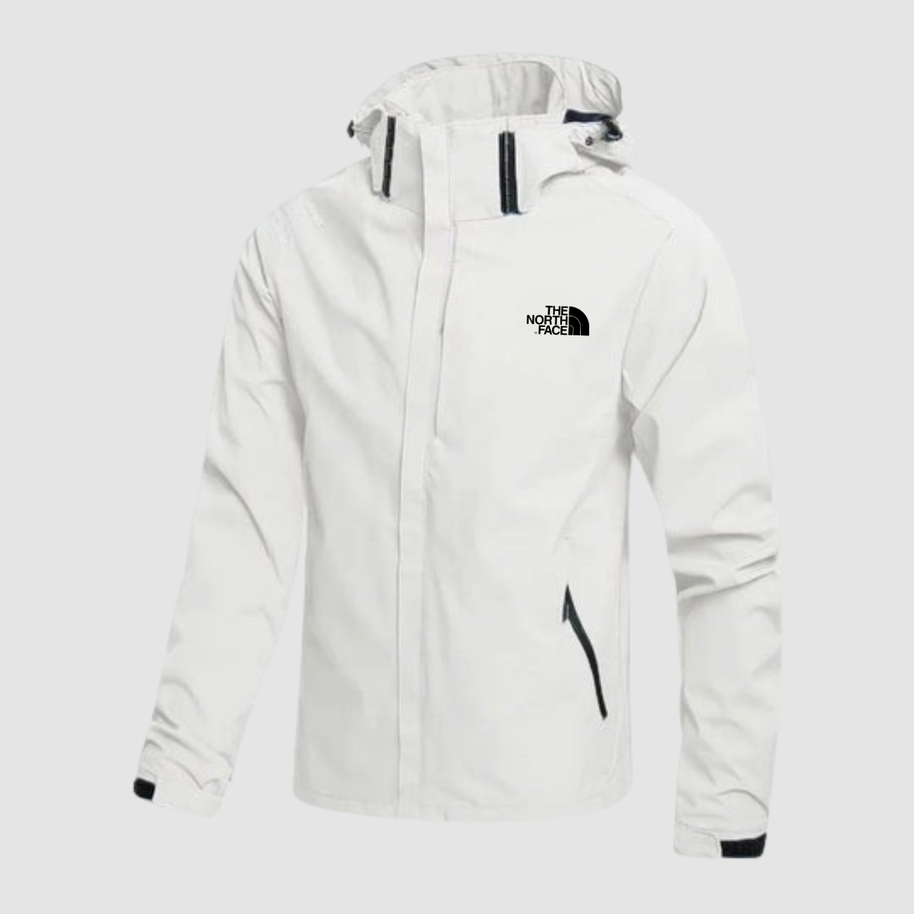 Ultra-Tech Hooded Jacket with Zip Fastening