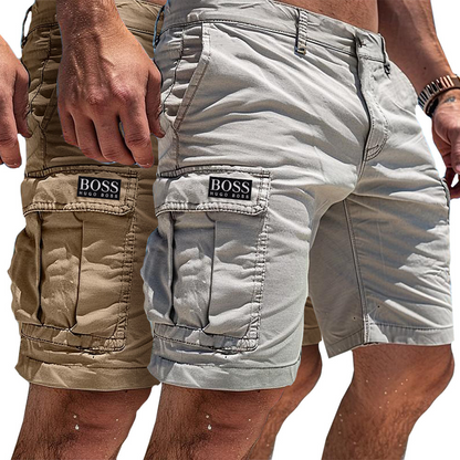 BОЅЅ - Summit Luxe Cotton Utility Shorts