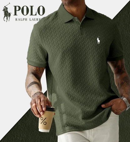 Ꮢalph Ⅼauren Men's Stylish Lapel Polo Shirt