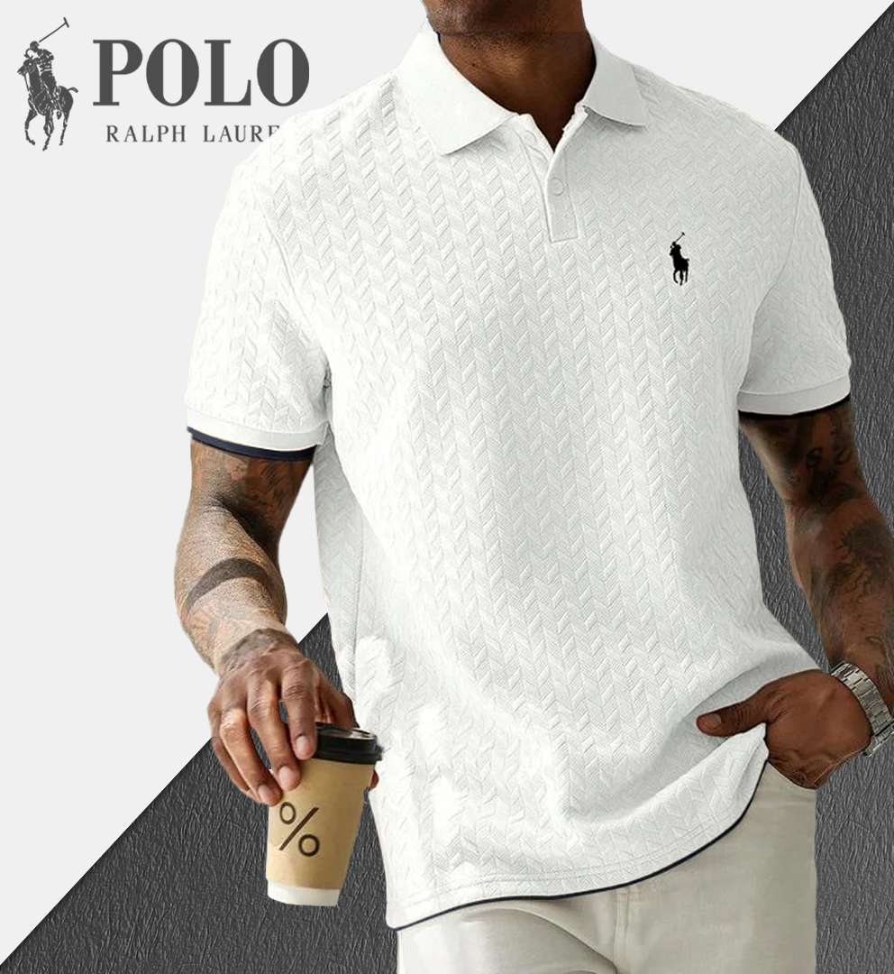 Ꮢalph Ⅼauren Men's Stylish Lapel Polo Shirt
